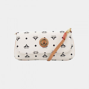 clutch crossbody beige bag la tour eiffel